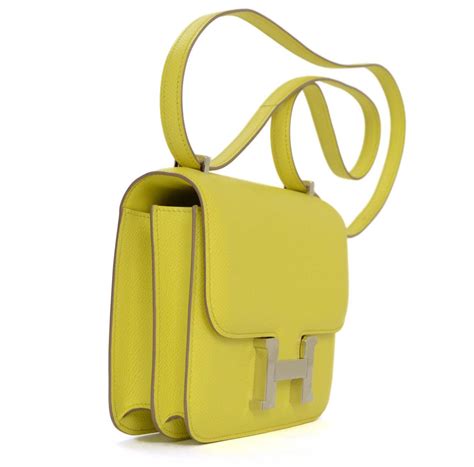 hermes constance bag yellow|pre owned hermes constance.